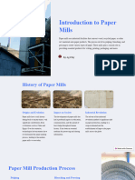 Introduction To Paper Mills