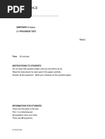 Unit 7 Progress Test Answer Key - Version B | PDF | Teaching Methods ...
