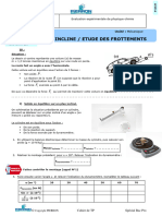 LPE16 Etude Du Plan Incline Eleve