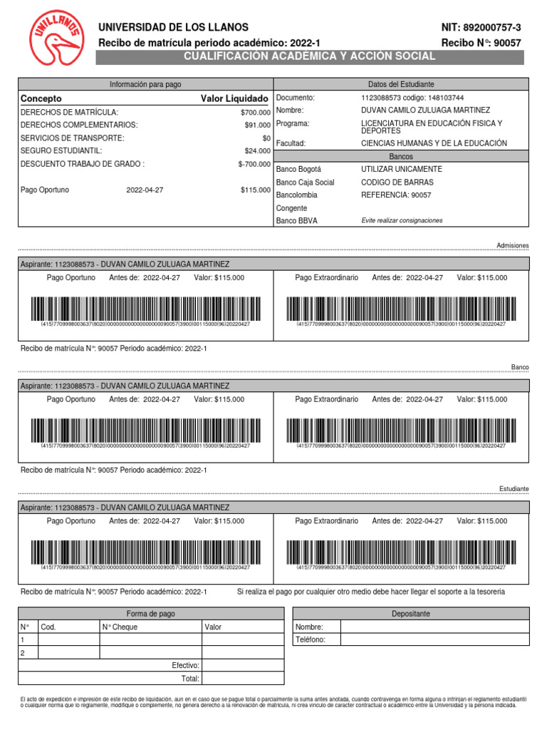 Matricula ant pdf