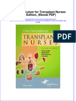 Core Curriculum For Transplant Nurses 2nd Edition Ebook PDF