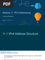 ITN - Module - 11 - Addressing IPv4