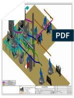 Monorail Modification at Alkalizer Area - 3D Isometric View