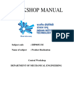 Central Workshop Manual For Mechanical Workshop Course