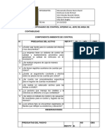 Cuestionario de Control Interno Maeb Grupo 2