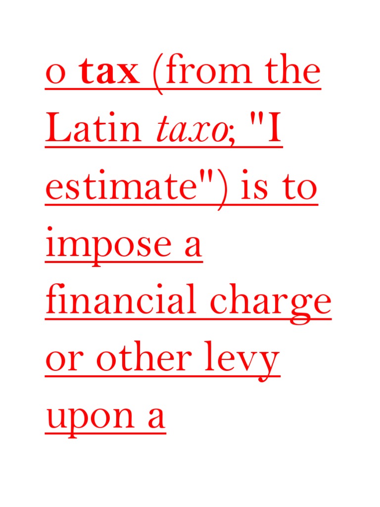 Understanding Taxation and Its Types | PDF