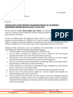 Barde Job - Introduction of Property Management - Report of The Property Management Meetig Held On The 16th of June 2023