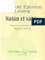 Lessing, Gotthold Ephraim - Natán El Sabio