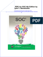 Etextbook PDF For Soc 6th Edition by Nijole V Benokraitis