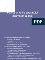 2.Particularitaţile aparatului locomotor la copil prezentare