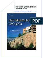 Environmental Geology 10th Edition Ebook PDF