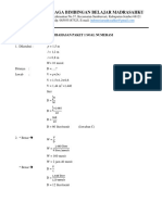 Pembahasan 3 Paket Soal Numerasi