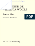 Qui A Peur de Virginia Woolf: Edward Albee