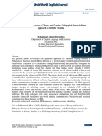 Subtitling On The Intersection of Theory and Practice: Pedagogical Research-Based Approach To Subtitler Training