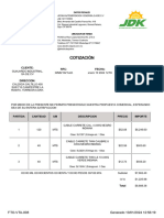 Cotizacion - GUAJARDO INDUSTRIAL CABLE CAL 4,8 Y 10 13694 - 10 - 01 - 2024