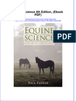 Equine Science 4th Edition Ebook PDF