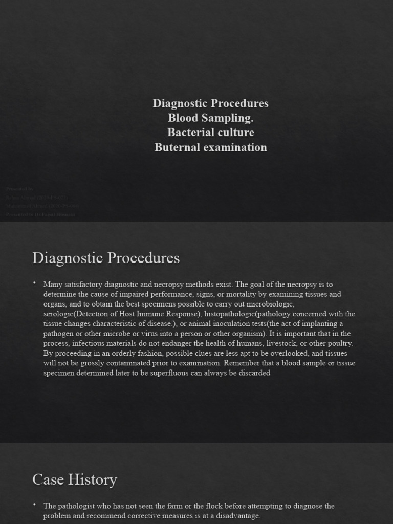 Laboratory Developed Procedures For Histology Of Skin