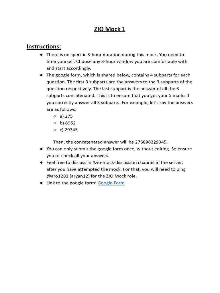 Zio mock 1 download free pdf sequence numbers