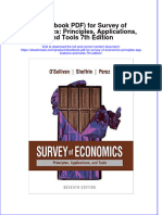 Etextbook PDF For Survey of Economics Principles Applications and Tools 7th Edition