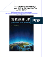 Etextbook PDF For Sustainability Global Issues Global Perspectives by Astrid Cerny