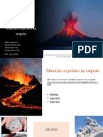 Materias Expelidos Na Erupção