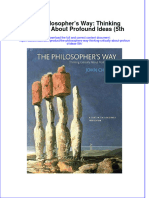 The Philosophers Way Thinking Critically About Profound Ideas 5th