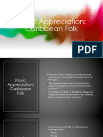 Music Appreciation - Caribbean Folk Form 4