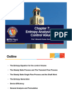 Chapter 7 - Entropy Control Volume - Partial