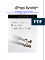 Essentials of Business Communication 9th Edition Ebook PDF Version
