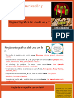 Regla Ortográfica Del Uso de La R y Rr. 6to Pae.