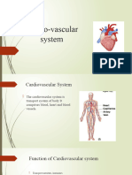 Cardio Vascular System 1 2