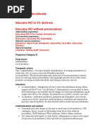 Download Lidocaine Hydro Chloride by api-3797941 SN6982662 doc pdf