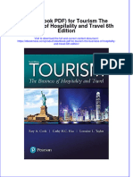 Etextbook PDF For Tourism The Business of Hospitality and Travel 6th Edition