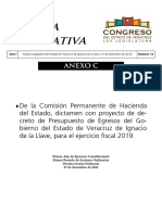 Gaceta Legislativa 13 27-12-2018