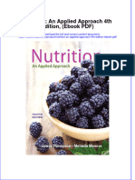 Nutrition An Applied Approach 4th Edition Ebook PDF