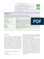 Antimicrobial Activities Jatropha Multifida