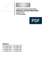 FTXJ-MW - FTXJ-MS - 3PEN393185-6K - Installation Manuals - English
