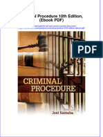 Criminal Procedure 10th Edition Ebook PDF