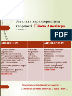 Загальна Характеристика Творчості - Гійома Аполінера