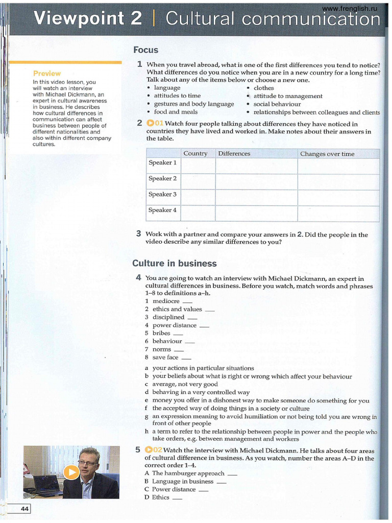 Viewpoint 2 - Cultural Communication | PDF