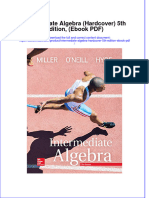 Intermediate Algebra Hardcover 5th Edition Ebook PDF