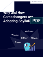 Gamechangers Adopting Scylladb