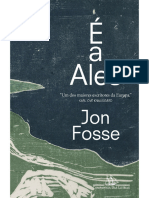 E A Ales - Jon Fosse