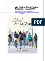 School Social Work a Direct Practice Guide 1st Edition eBook PDF