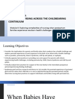 Module 6.exploring Ocmplexities of Nursing When Postpartum Families Experience Newborn Health Challenges