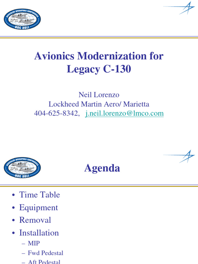 Wed_0945-Avionics_Modernization_for_Legacy | PDF | Aircraft | Measuring ...