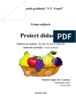 Proiect Didactic GR - Mare. - Cosul Cu Fructe!