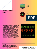 7 Segments Display and LCD