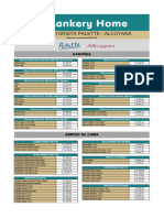 Lista - PALETTE - Julio