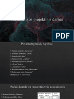 Matematikos Projektinis Darbas